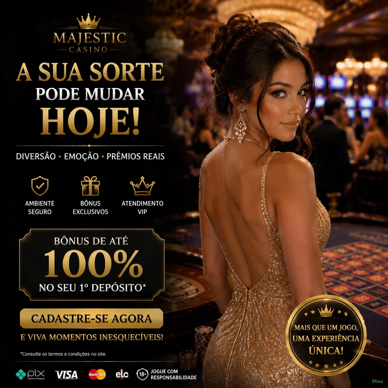 Canal oficial da 55xx no Telegram